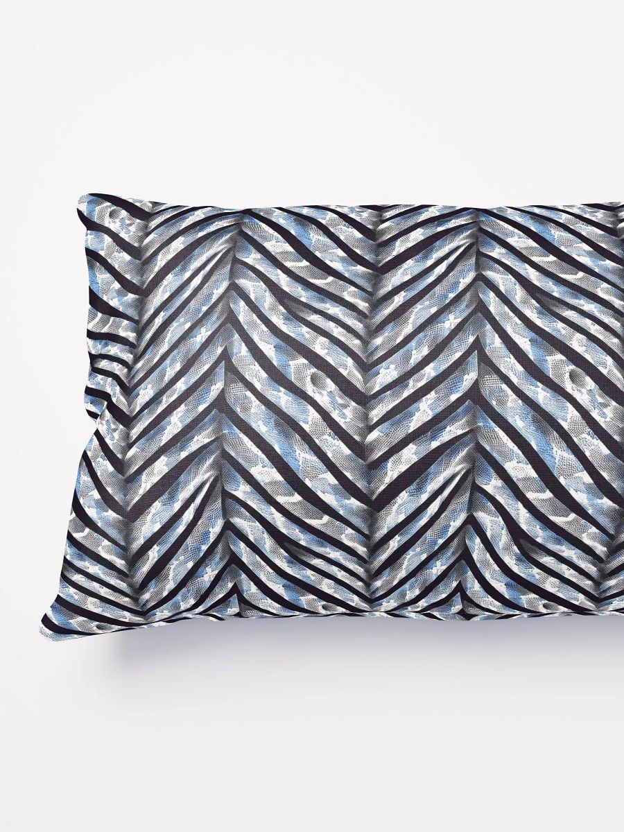 Blue Grey Snake Skin Pillow product image (7)