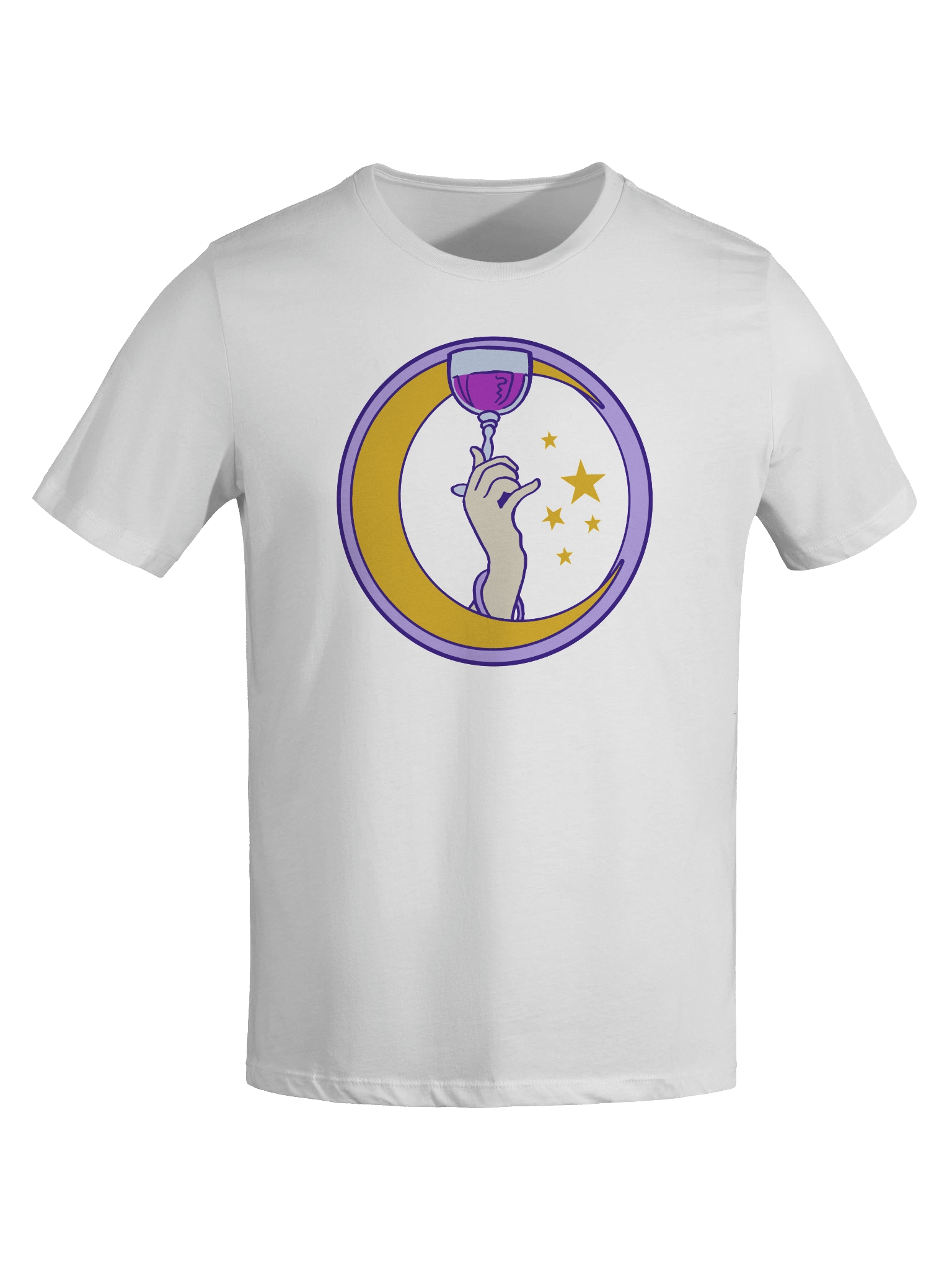 Toasting the Moon Women's Relaxed Fit Tee - Light product image (4)