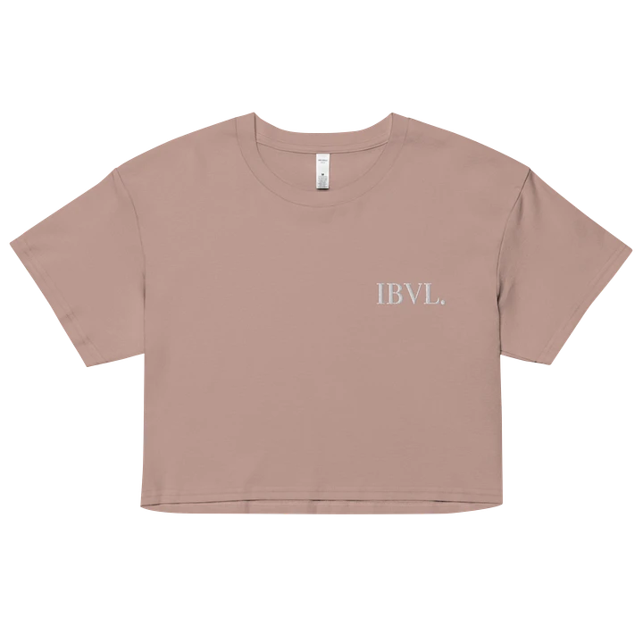 Embroidered Nude IBVL Signature Crop Top product image (1)