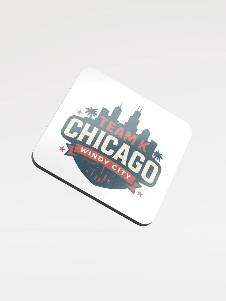 Team K Chicago Coaster product image (1)