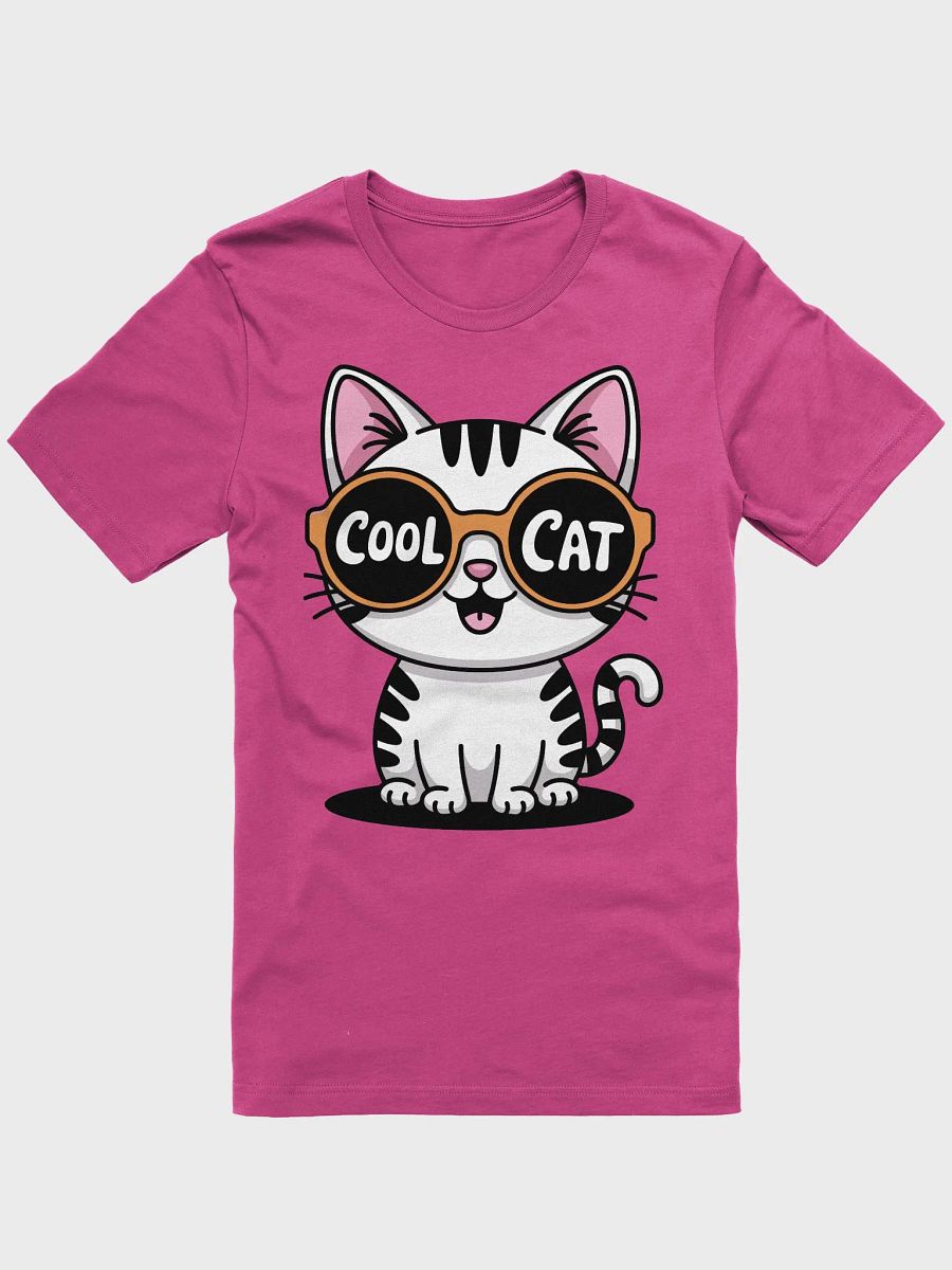 Cool Cat Sunglasses T-Shirt product image (4)
