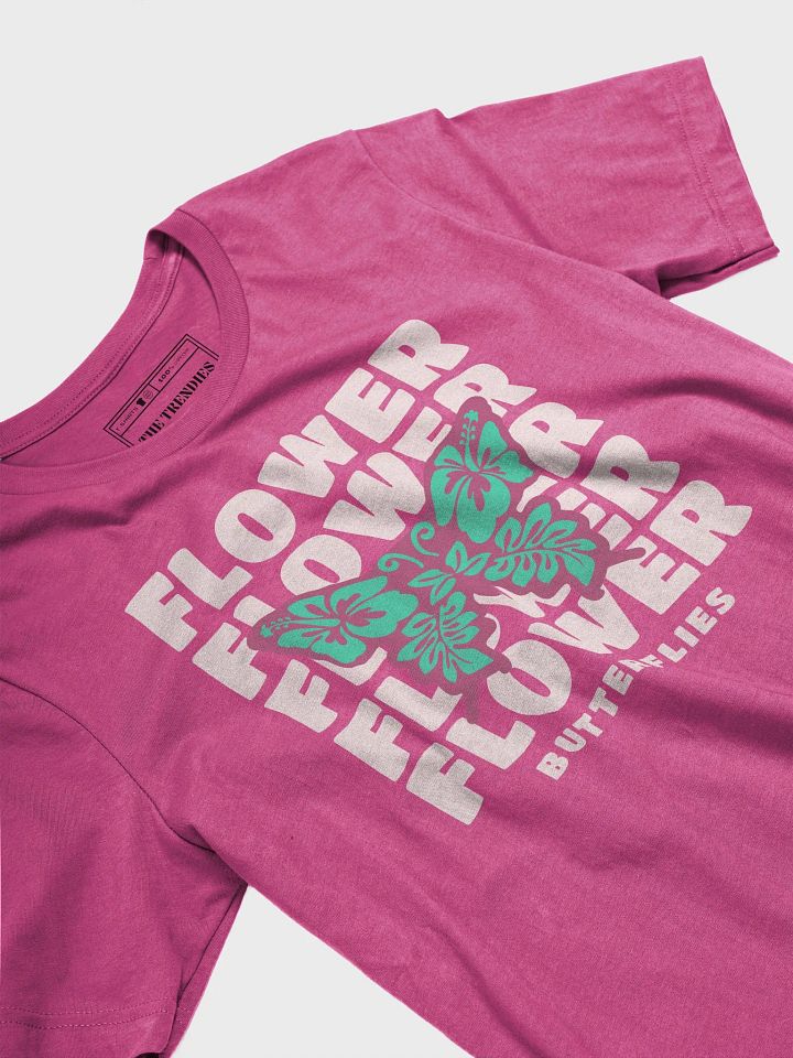 Flower Power Butterflies T-Shirt product image (2)