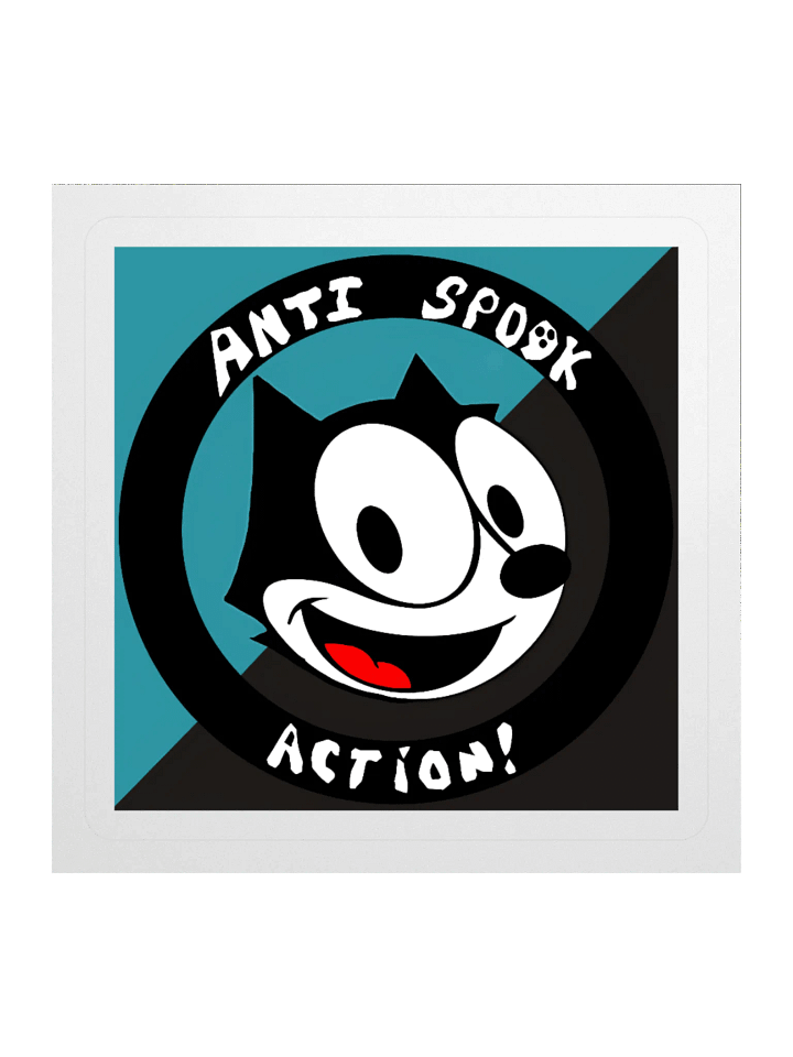 “Anti-Spook Action!” - Sticker product image (1)