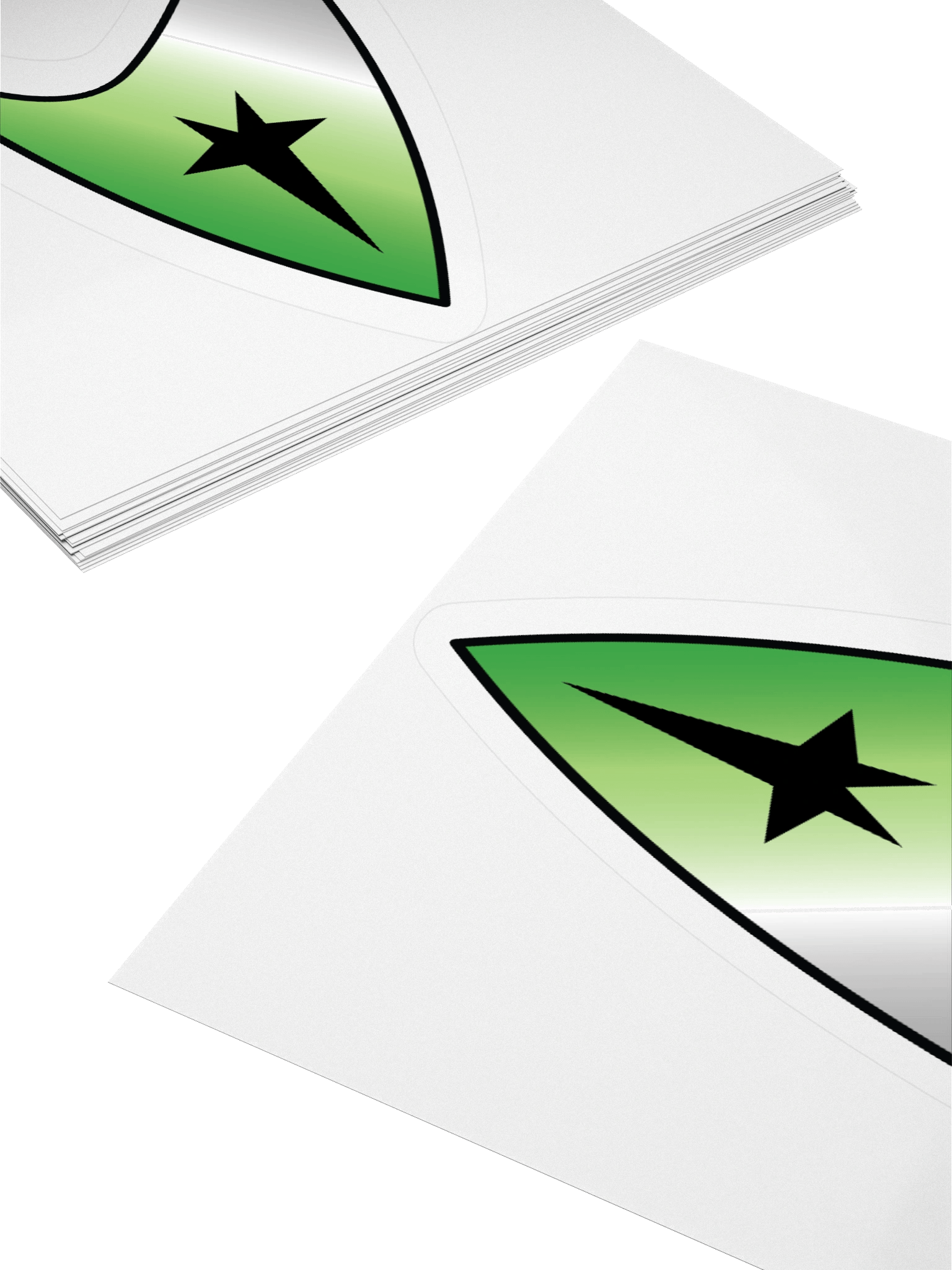 Aromantic Pride Gradient Starfleet Sticker product image (11)