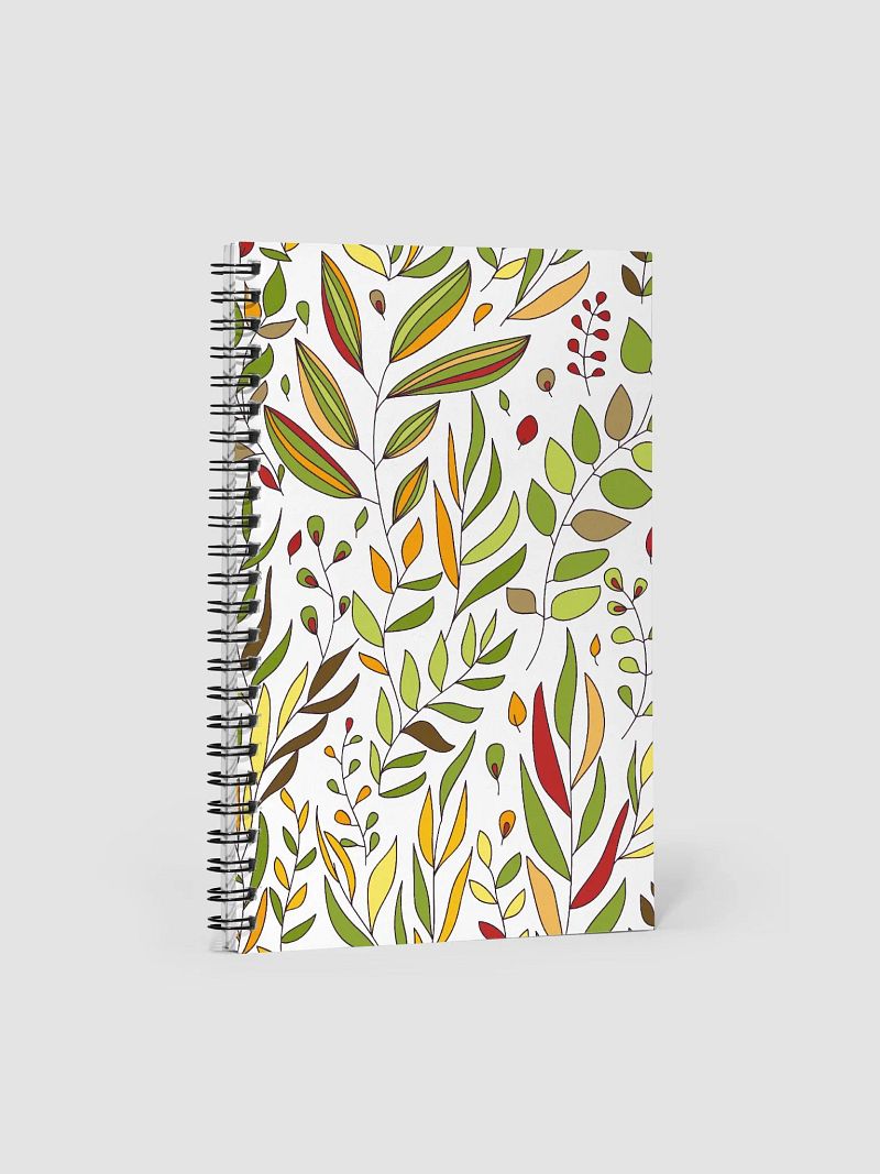 Coloured Leaves Notebook