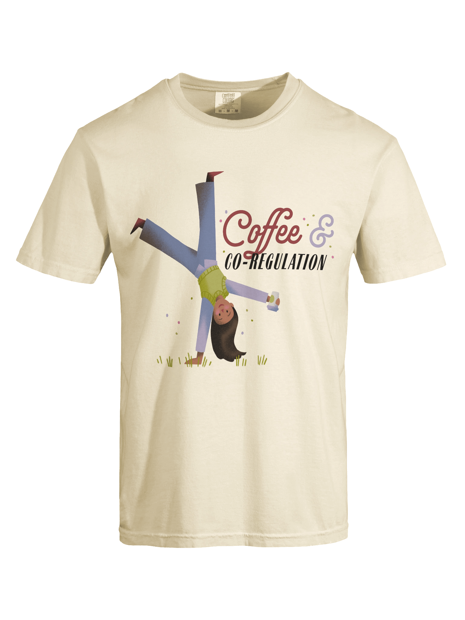 Coffee & Co-Regulation - Unisex Tee in Ivory product image (13)