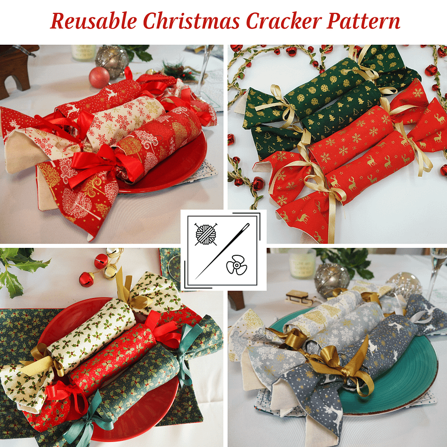 Resuable Pullable Christmas Cracker Pattern product image (1)