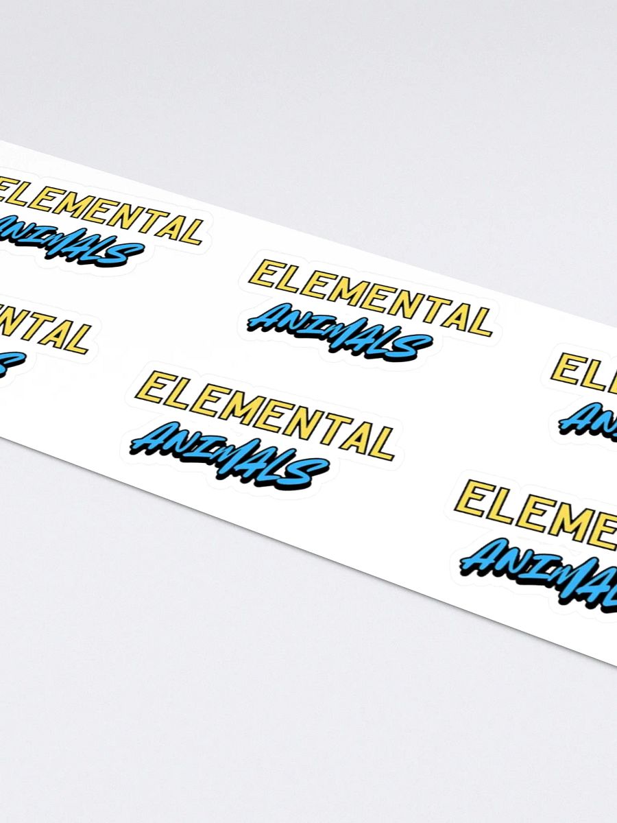Elemental Animals Kiss Cut Stickers (Set of 10) product image (4)
