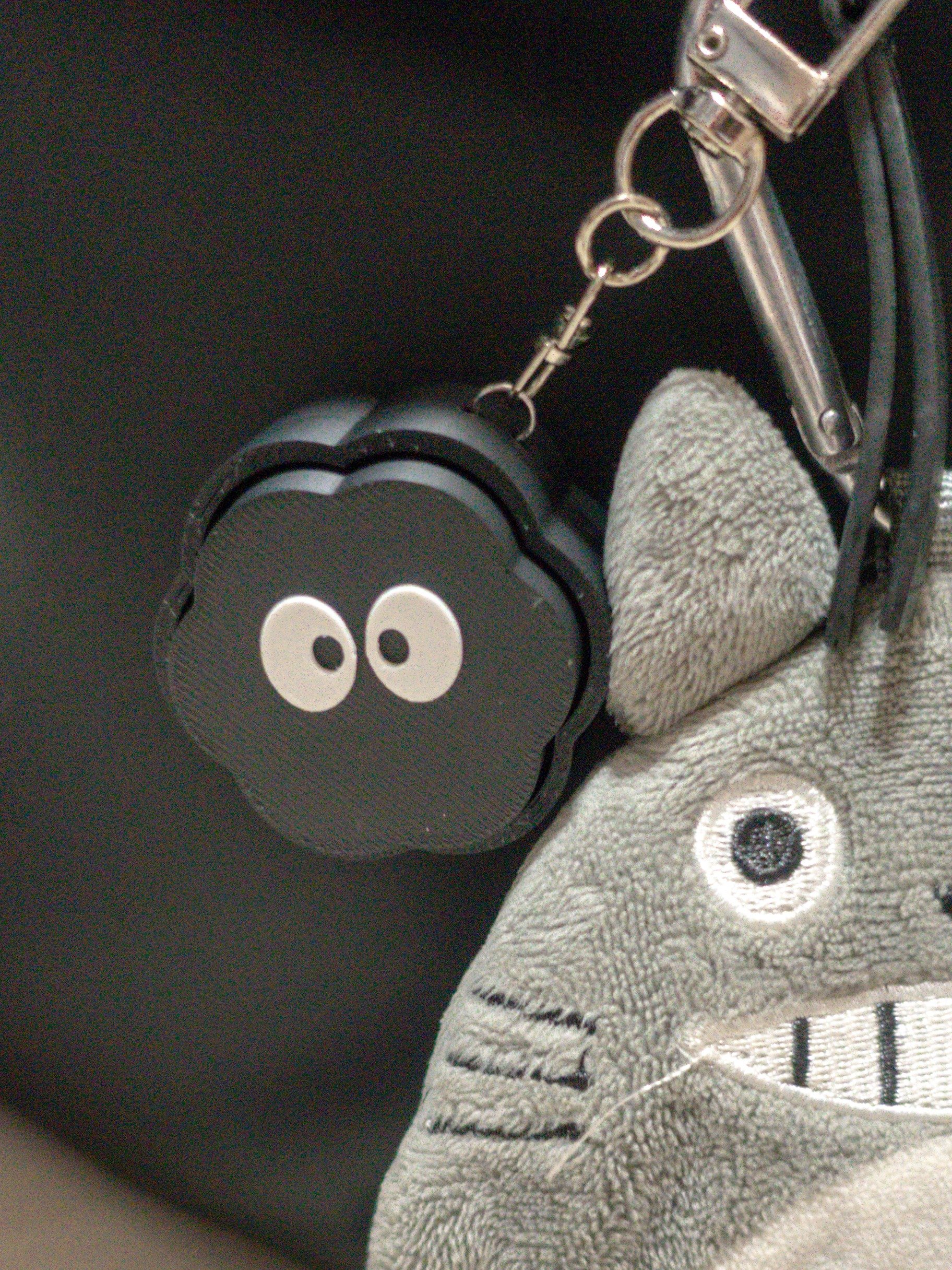 Soot bunny clicker keychain product image (1)