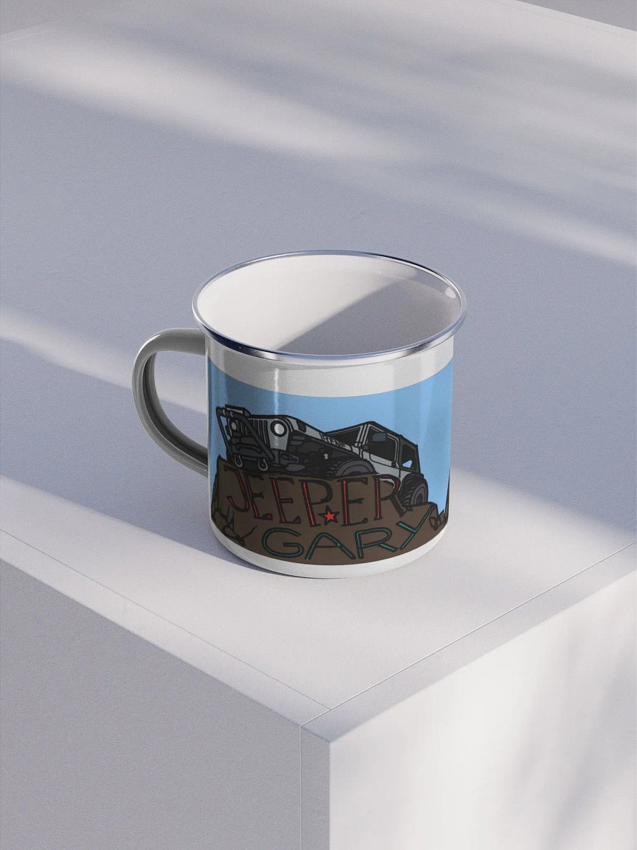 Jeeper Gary Enamel Mug product image (1)