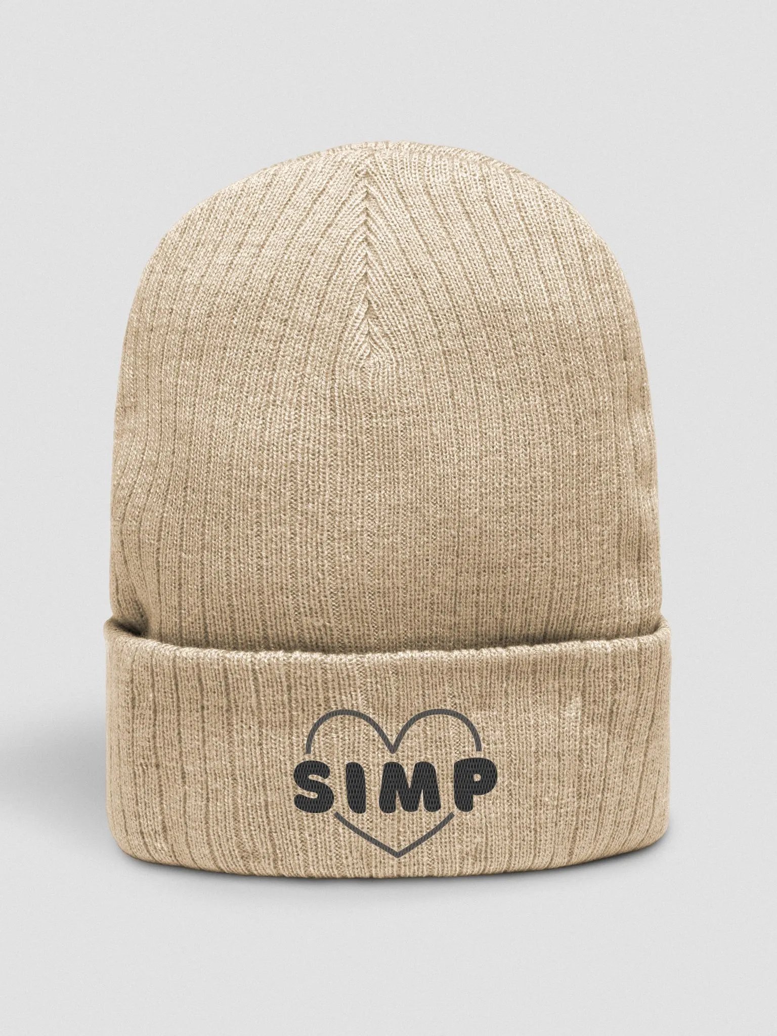 Simp (Black Text) Beanie product image (3)