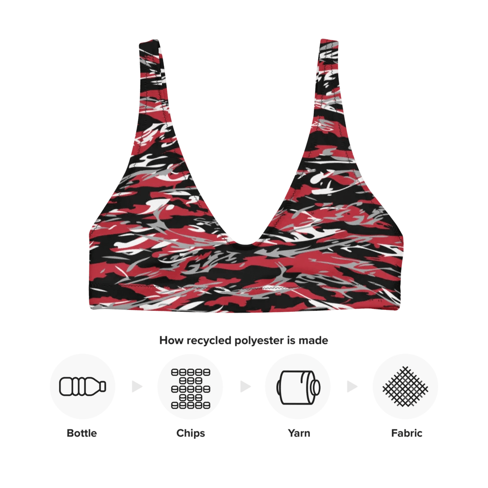 Blood Camo Padded Bikini Top product image (11)
