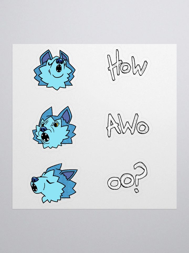 How Awo Oo? Sticker Set product image (2)