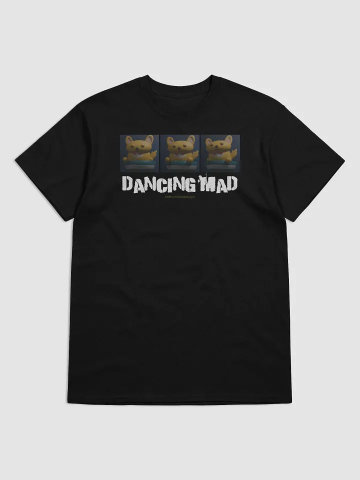 Doopsters - Dancing Mad Emote T-Shirt - DARK COLORS - WHITE TEXT product image (1)