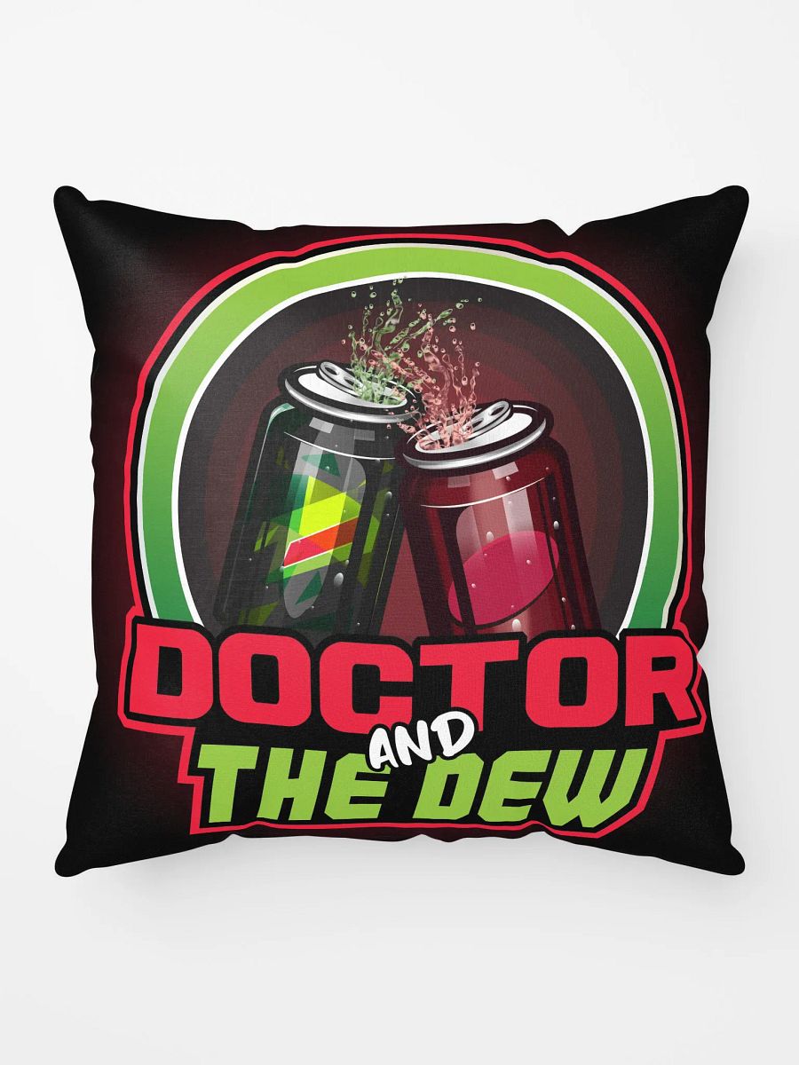 Doctor And The Dew – Throw Pillow Case (18x18 & 22x22) product image (9)