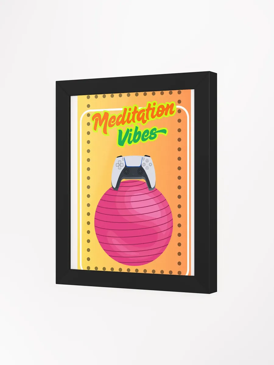 Zen Gamer Framed Matte Poster product image (46)