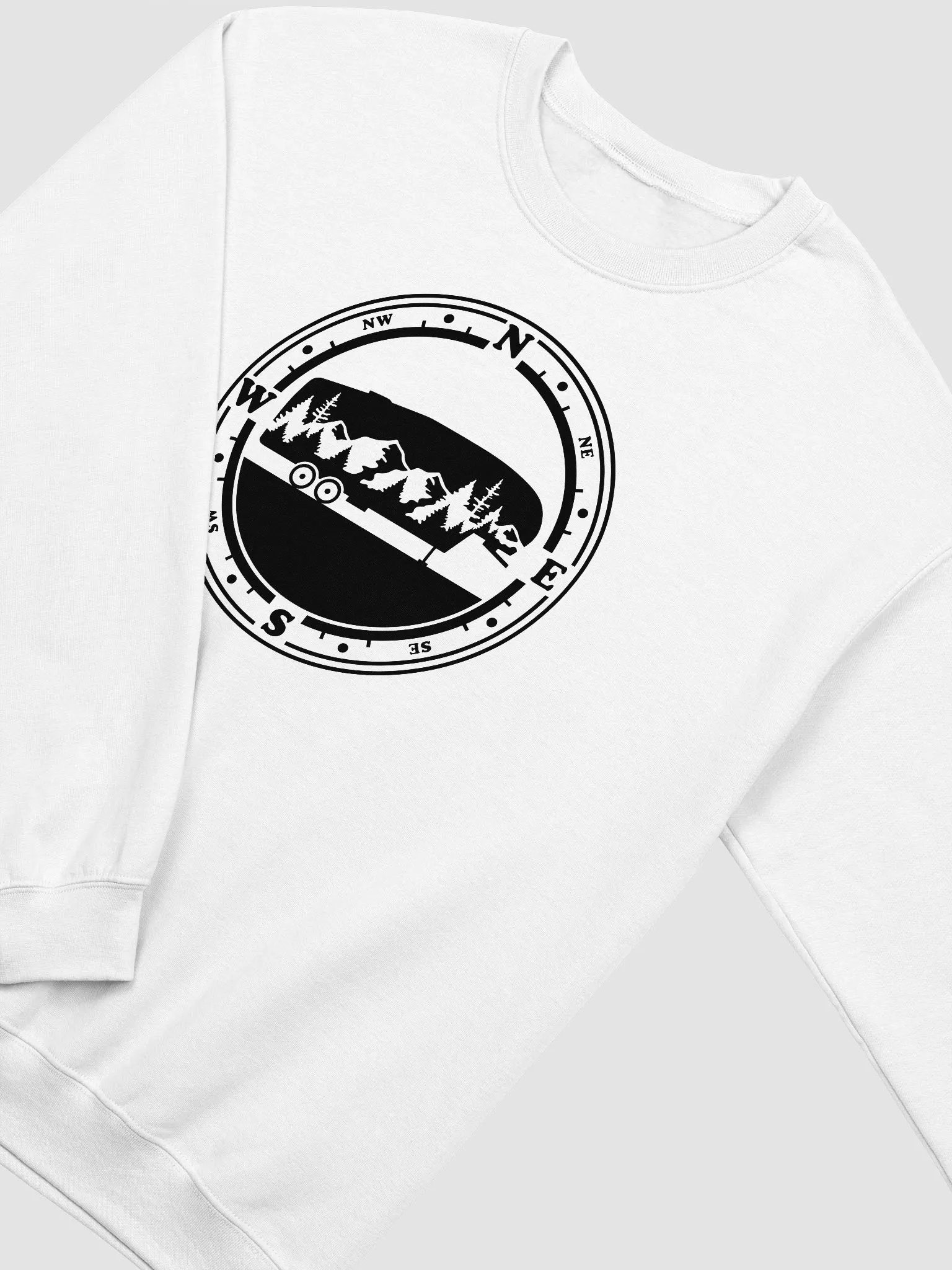 5th Wheel Camper Gildan 18000 Crewneck Sweatshirt product image (15)