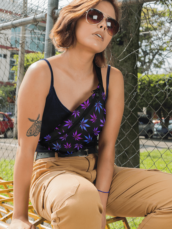 Cosmic Leaf Glow - Fanny Pack product image (1)