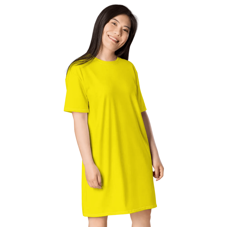 Sunshine Dream All-Over T-Shirt Dress product image (4)