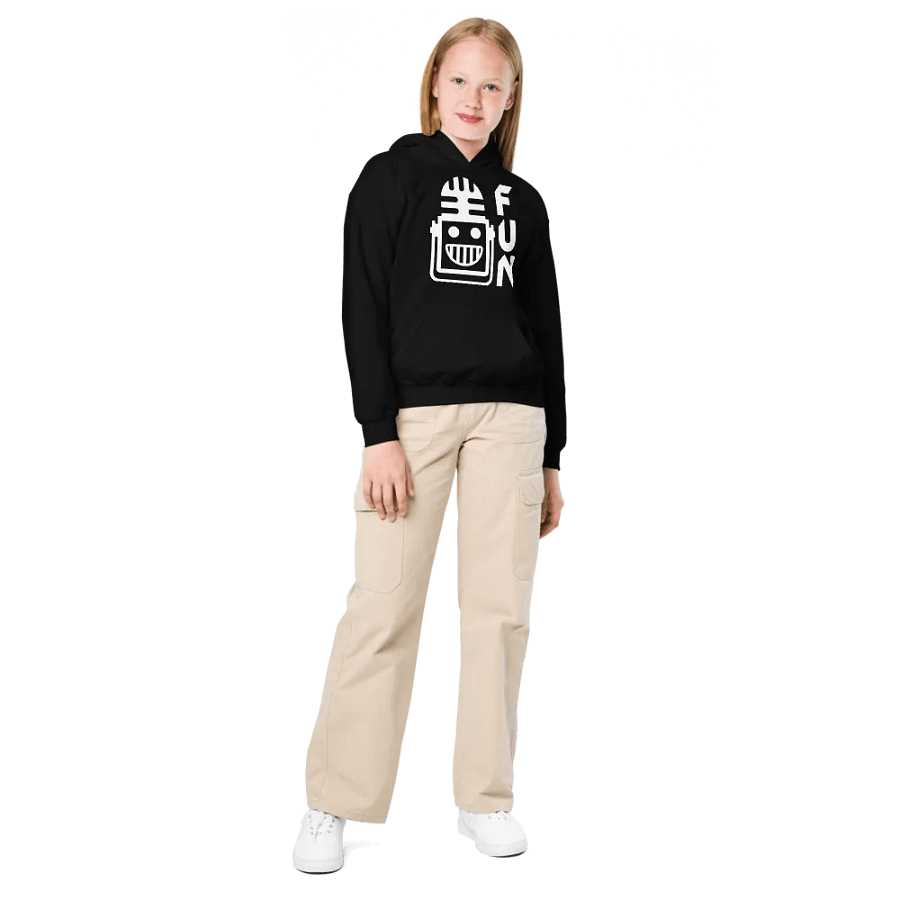 FUN Logo Youth Hoodie product image (2)