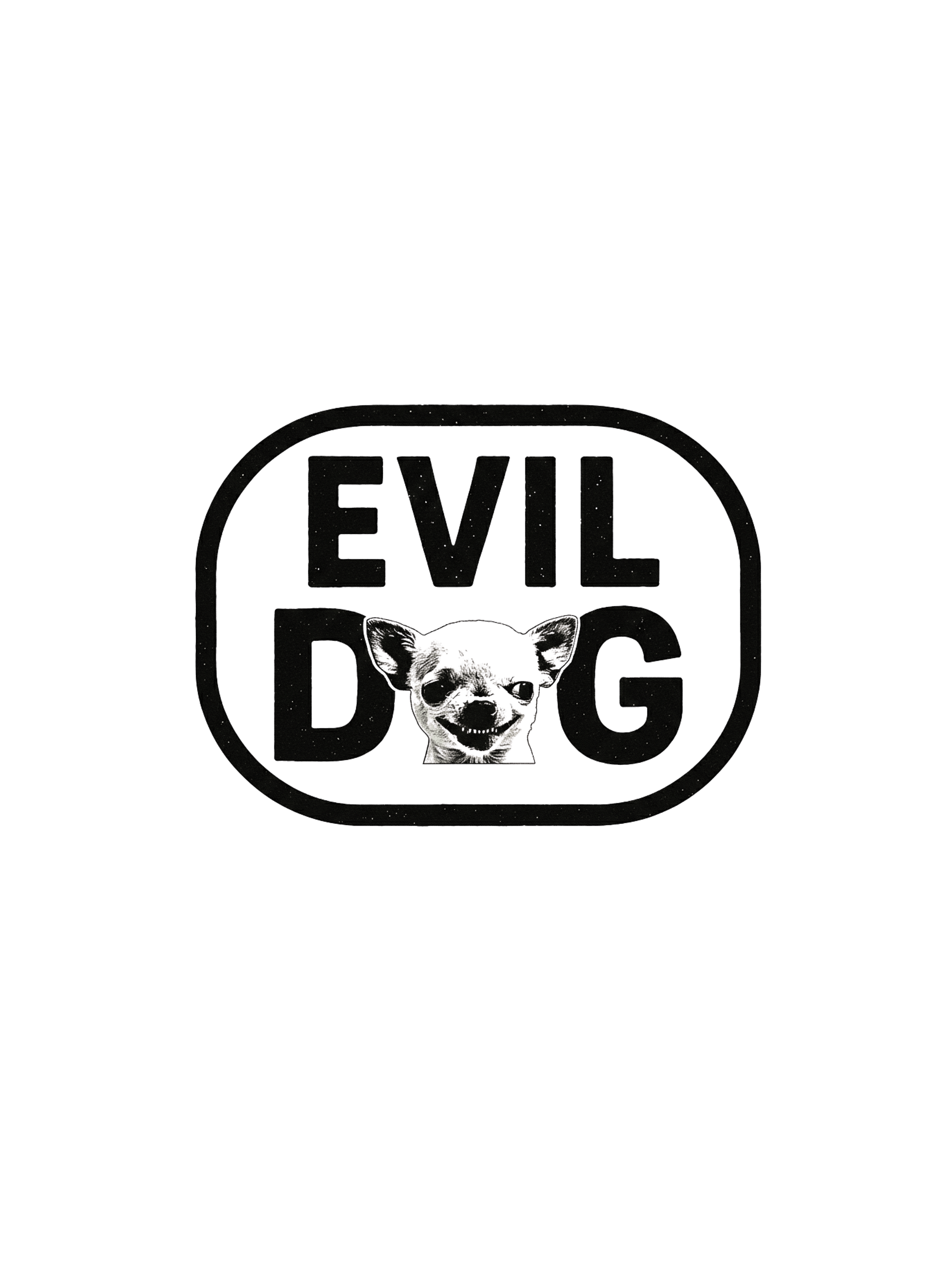 Stitched Evil Dog Funny T-Shirt product image (2)