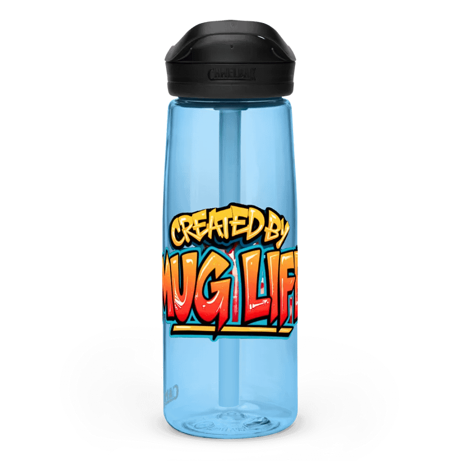 25oz Plastic Water Bottle with Spill-Proof Lid product image (1)
