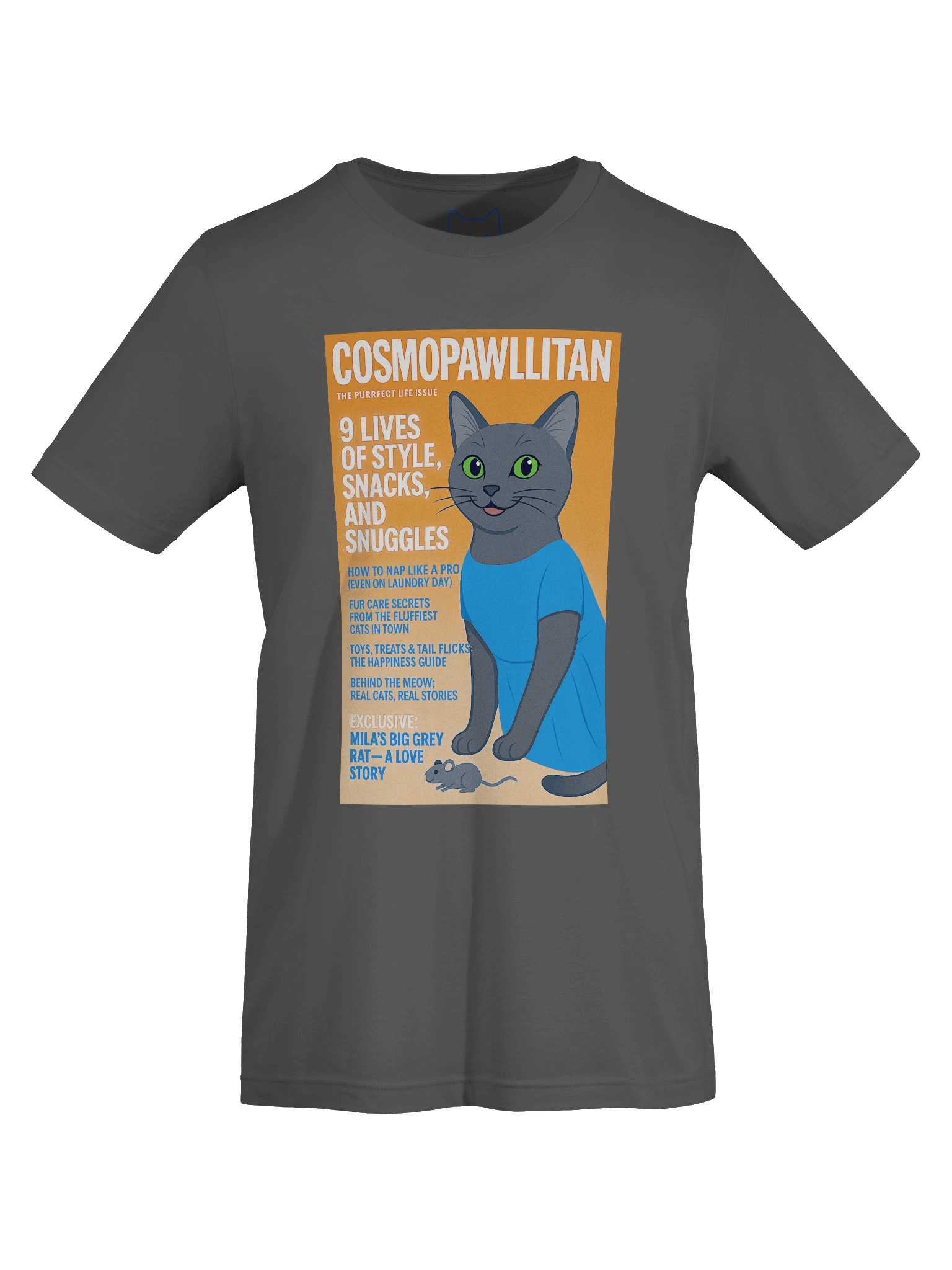Cosmopawllitan Magazine Parody Unisex T-Shirt product image (19)