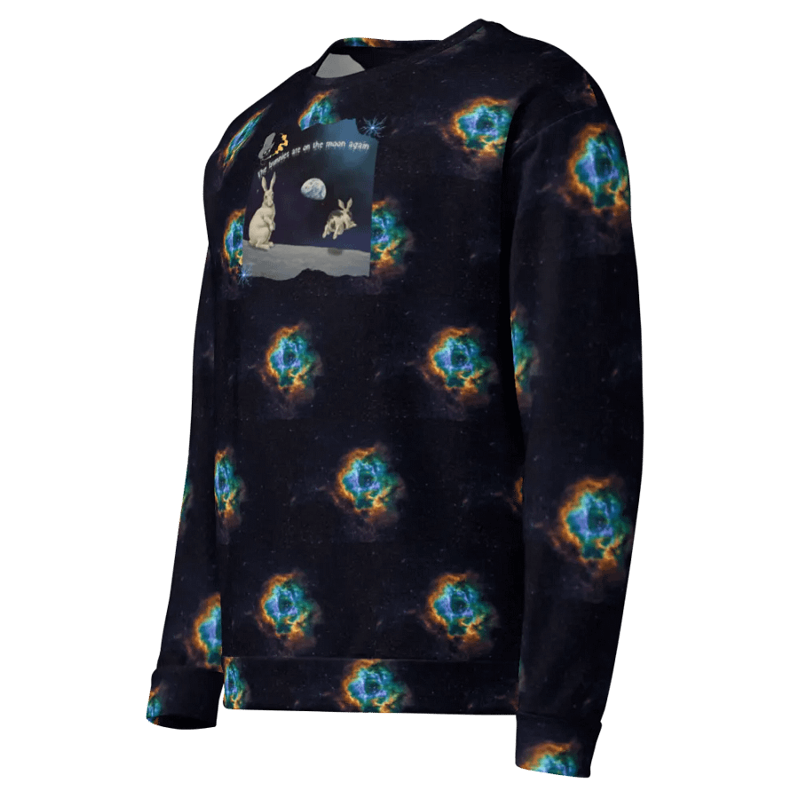 KC, Bunnies on the Moon, Sweatshirt product image (3)
