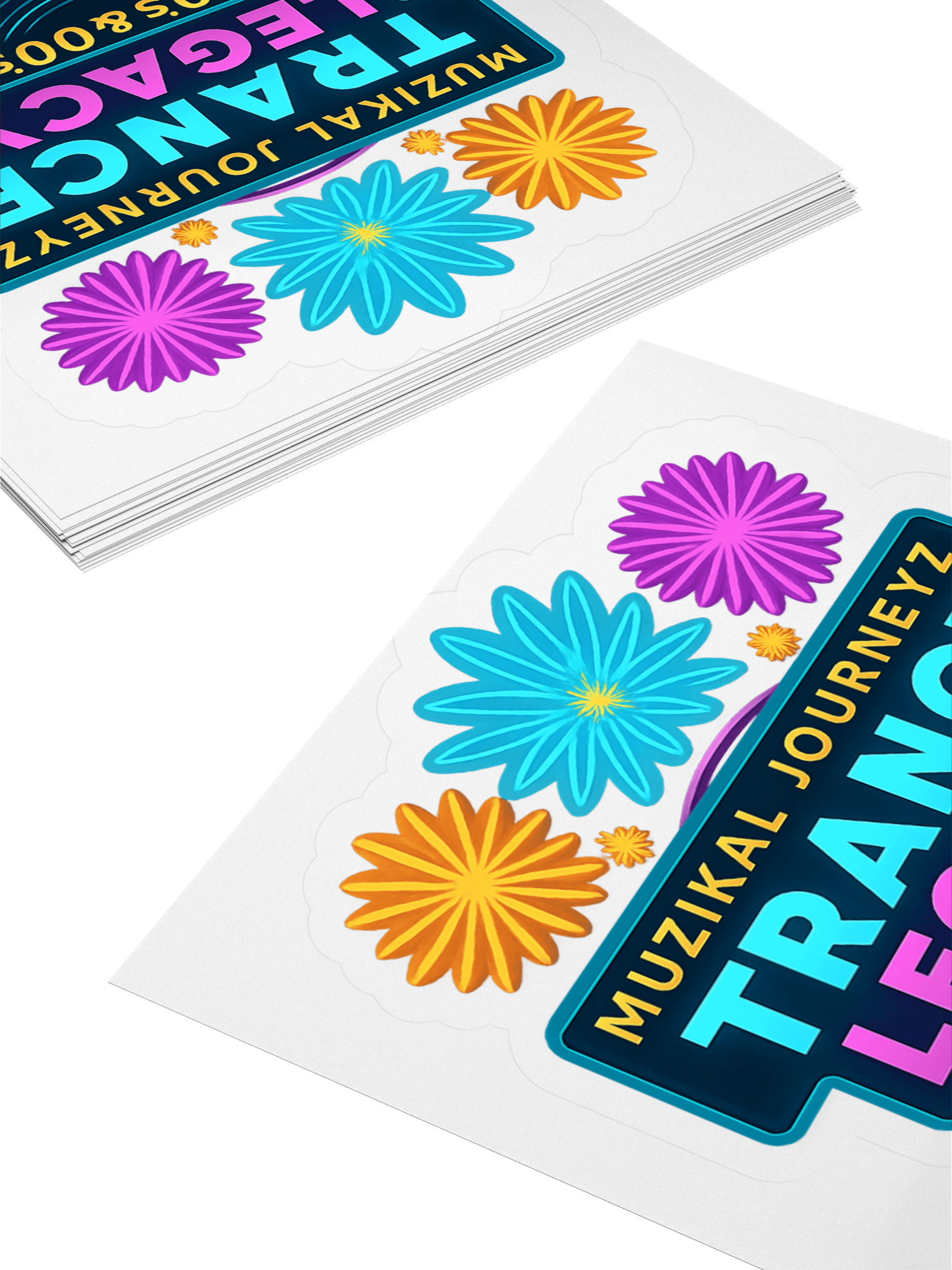 Trance Legacy Kiss Cut Stickers product image (4)