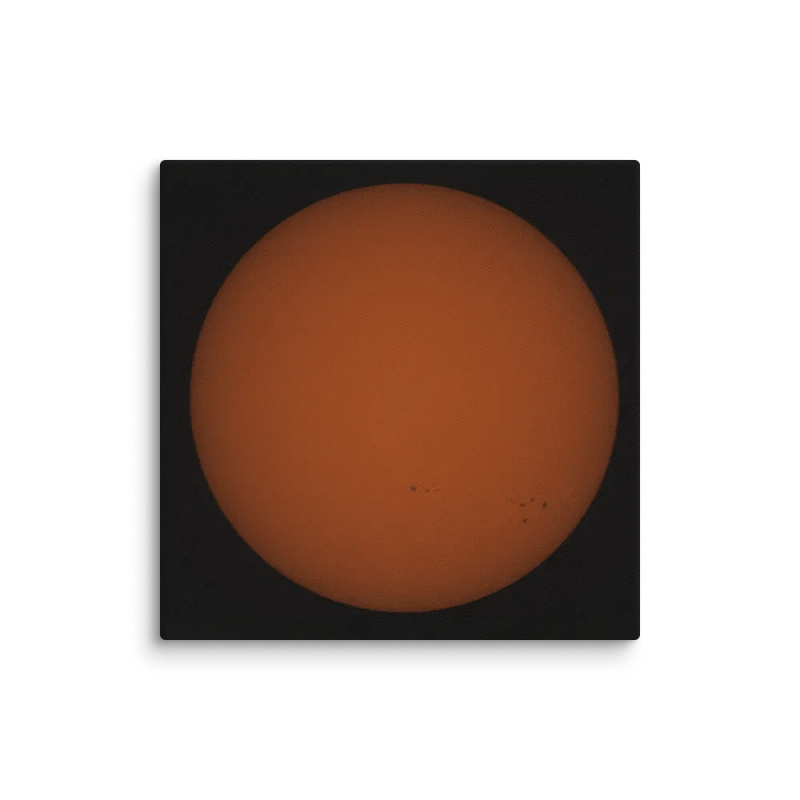 Sun Canvas Print