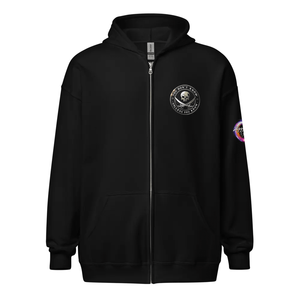 You Don't Know Unless You Know Zip Up Hoodie product image (2)