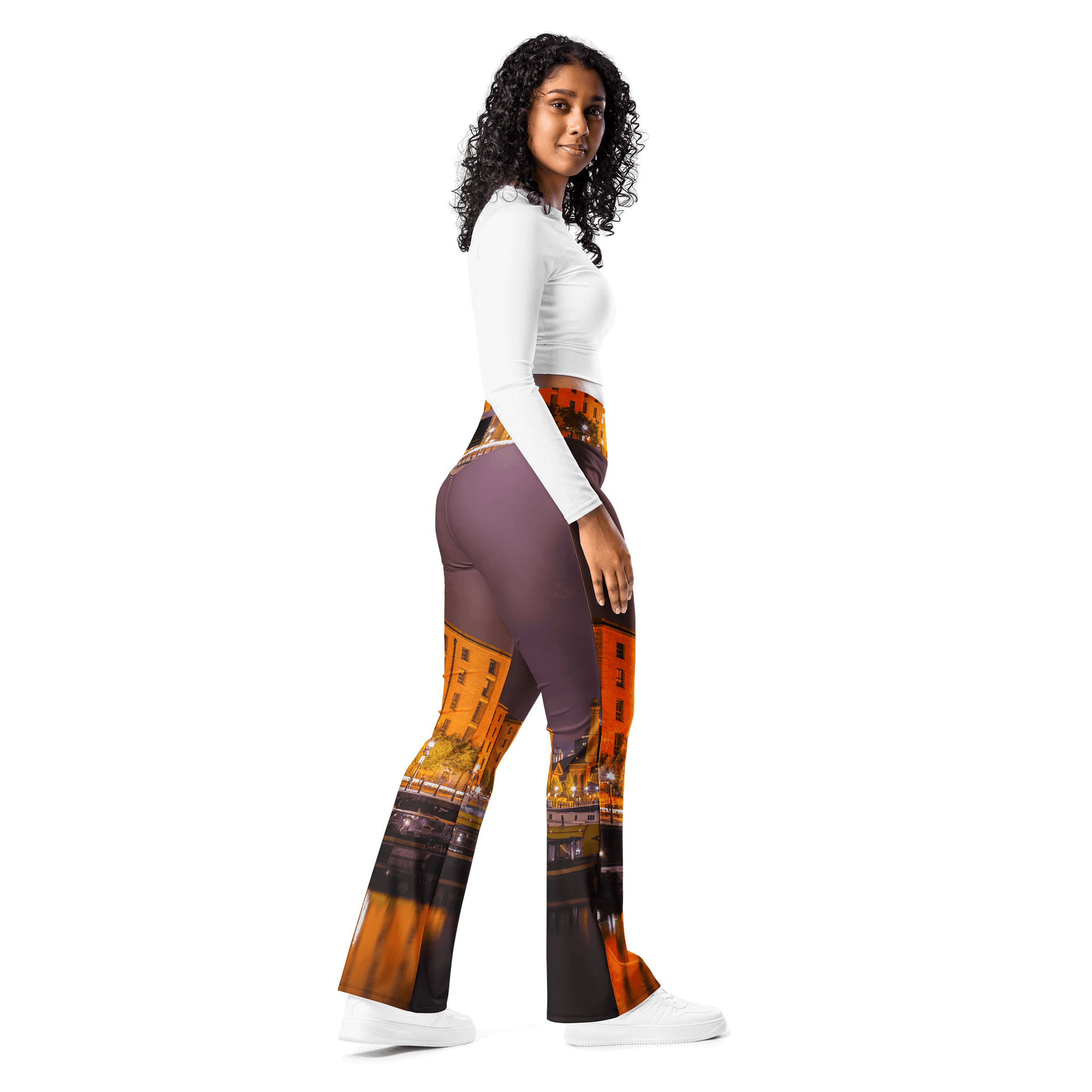 'Somewhere in the City' Flare Leggings product image (9)