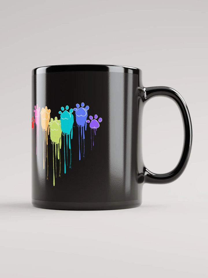 Rainbow Dog Paw Prints Mug product image (1)