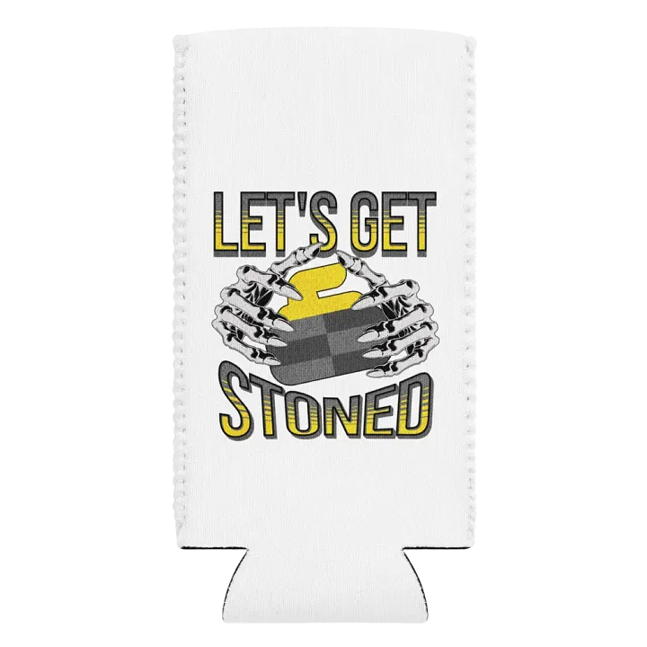 Lets Get Stoned Curling Skeletal Hands Can Cooler product image (1)