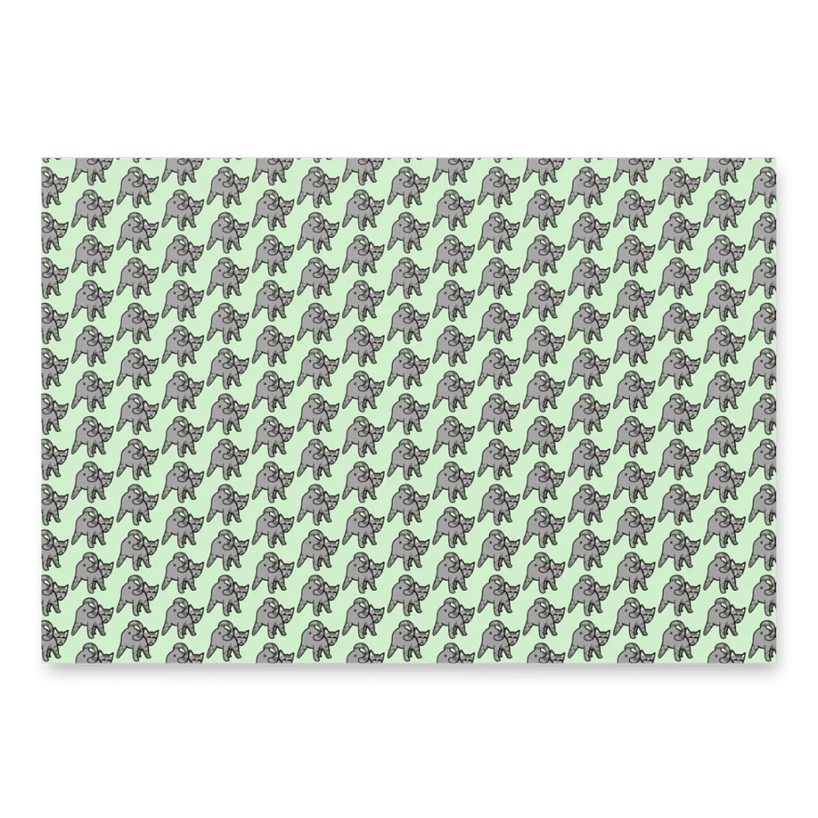Meowy Catmas Wrapping Paper product image (6)