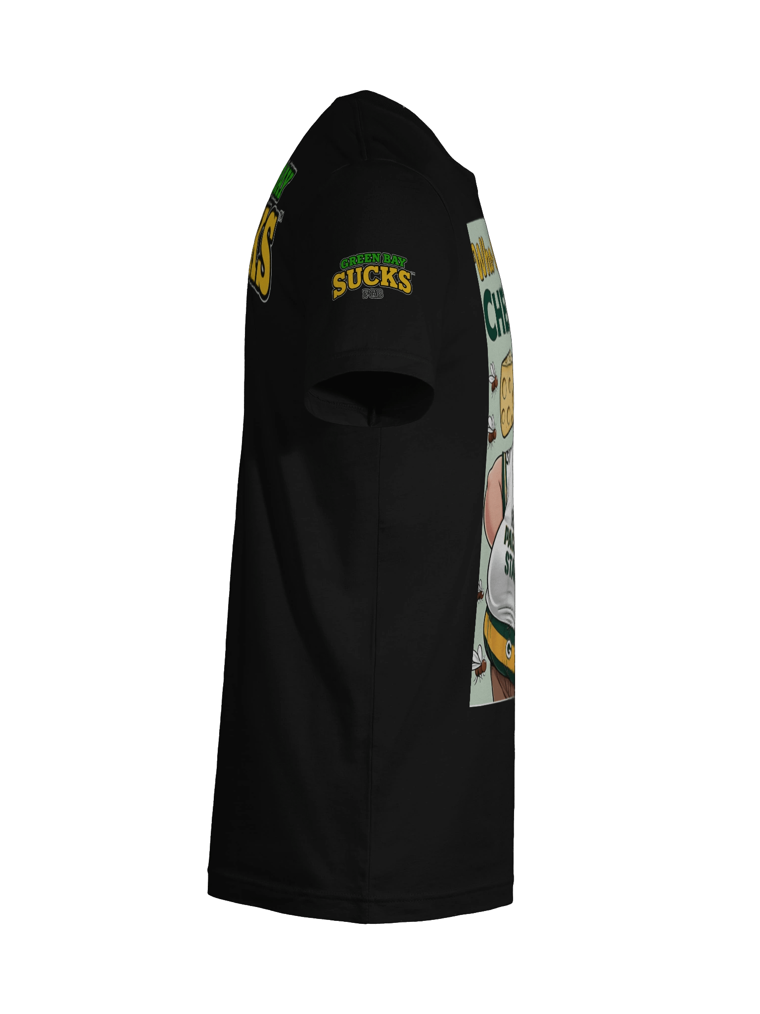 NEW Who Cut the Cheese? T-Shirt | Green Bay Packers | NFL Rivals Locker product image (12)