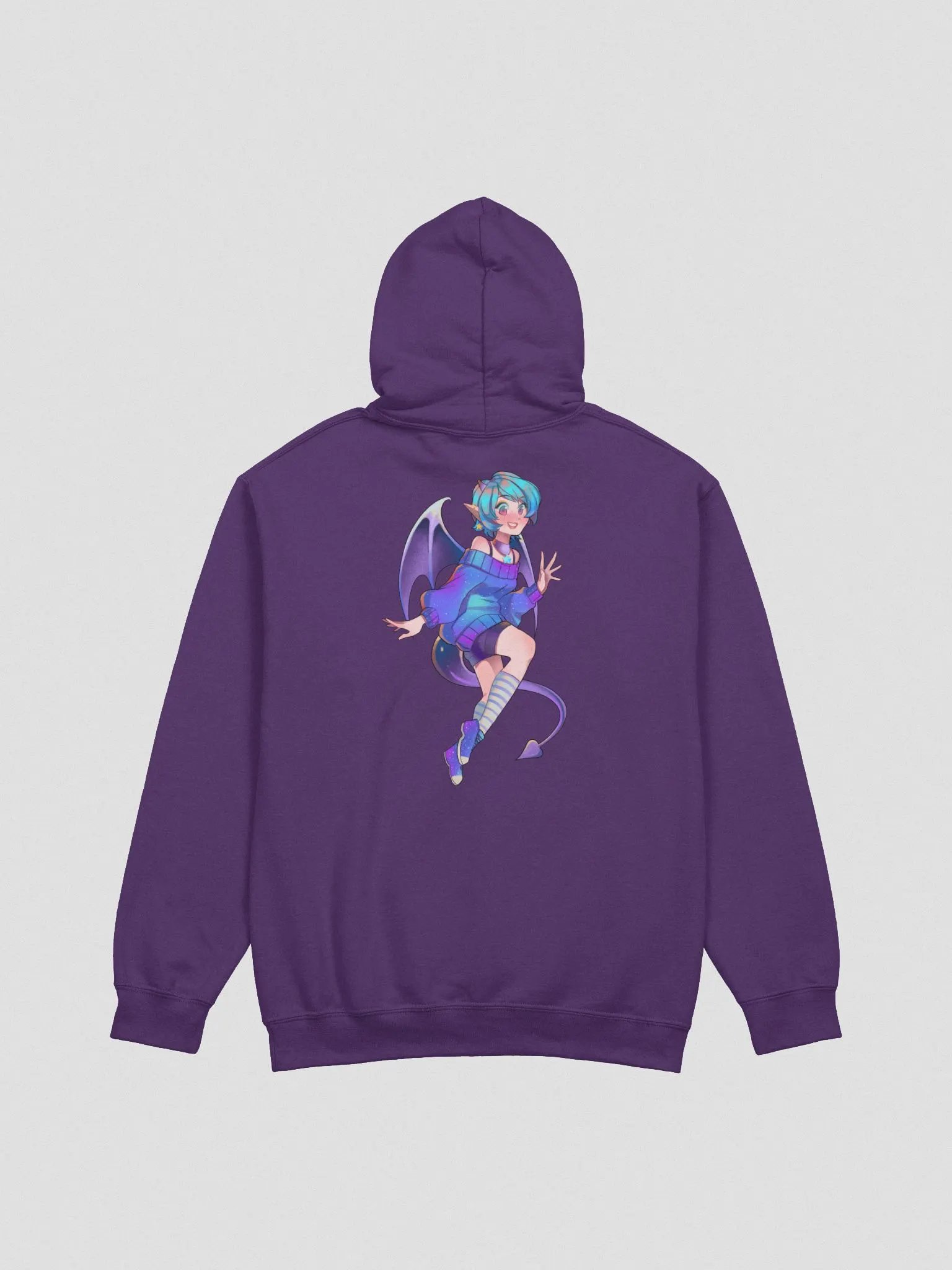 Pinipy The Demon Double Sided Hoodie V2 (Colours Available) product image (12)