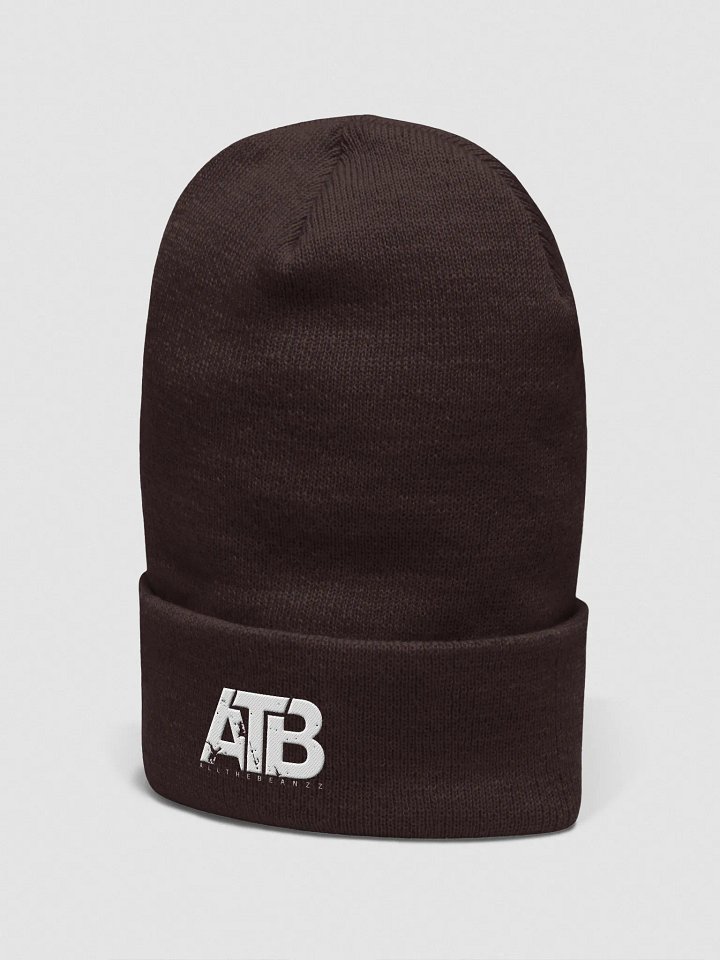 White Logo Beanie product image (7)