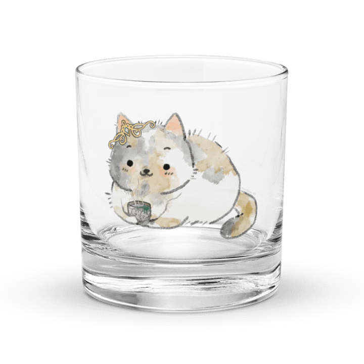 Royal Cat Crown Glass product image (1)