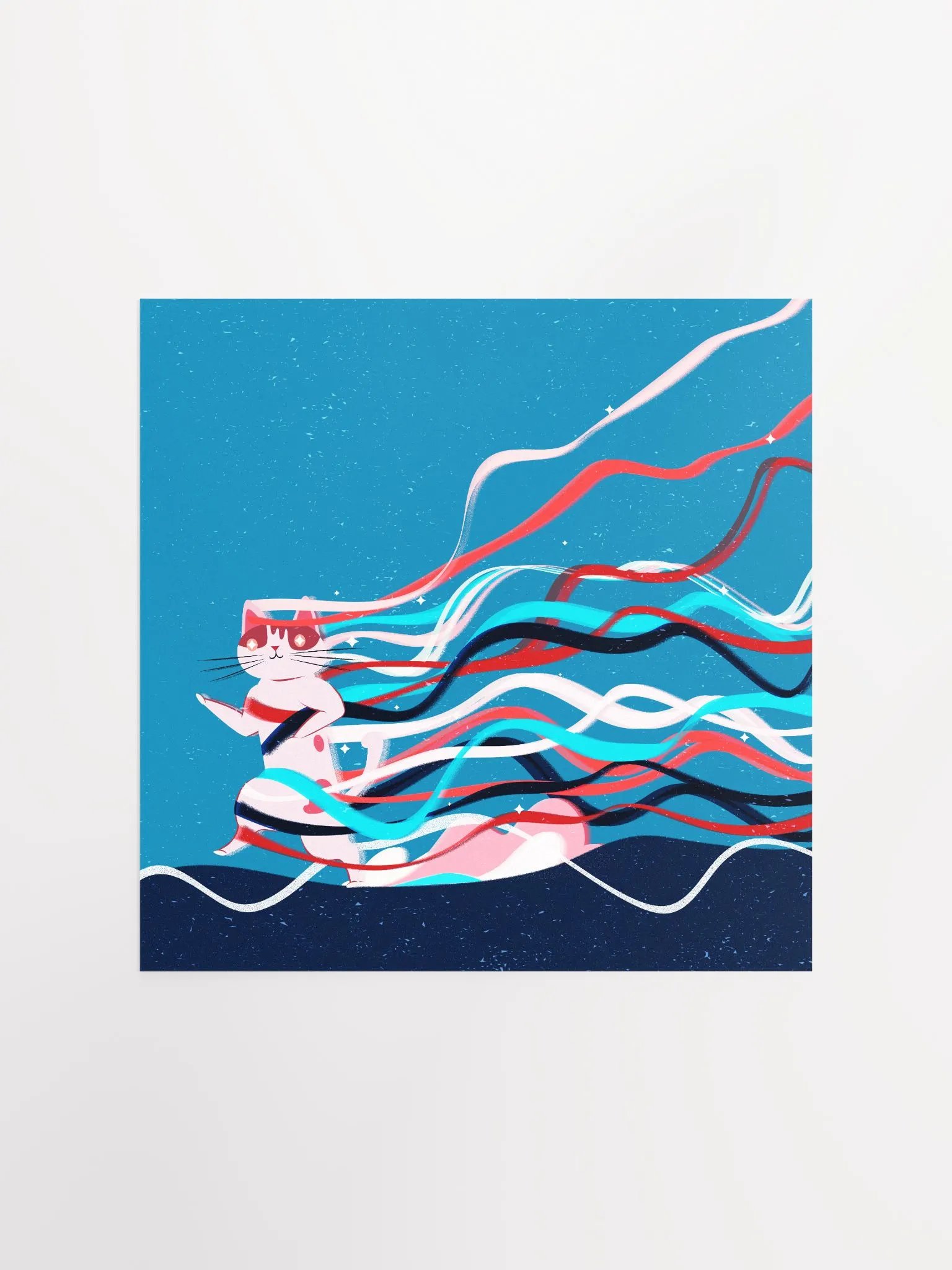 Space Traveller Art Print product image (1)