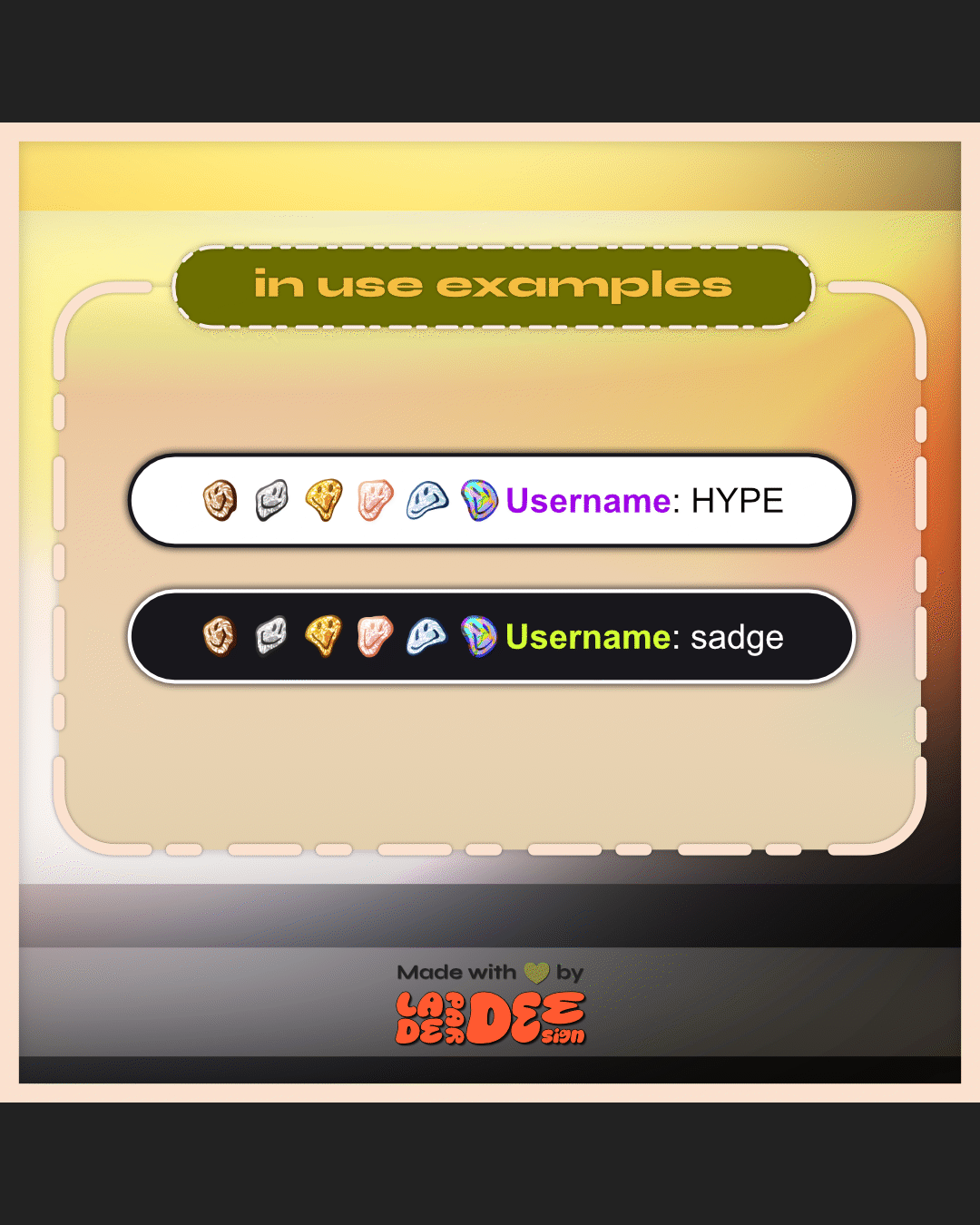 DrippyTrippySmileys Badges product image (6)