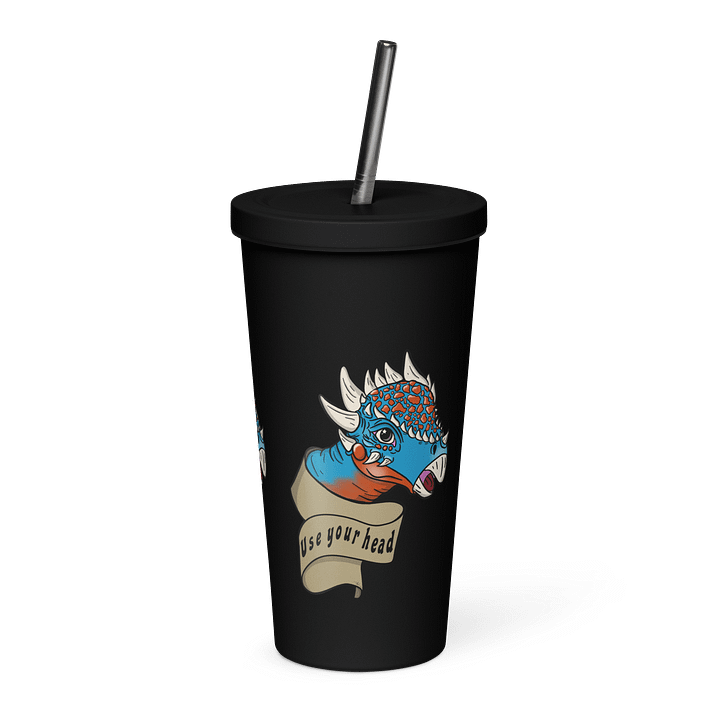 "Use Your Head" Pachycephalosaurus Tumbler product image (1)
