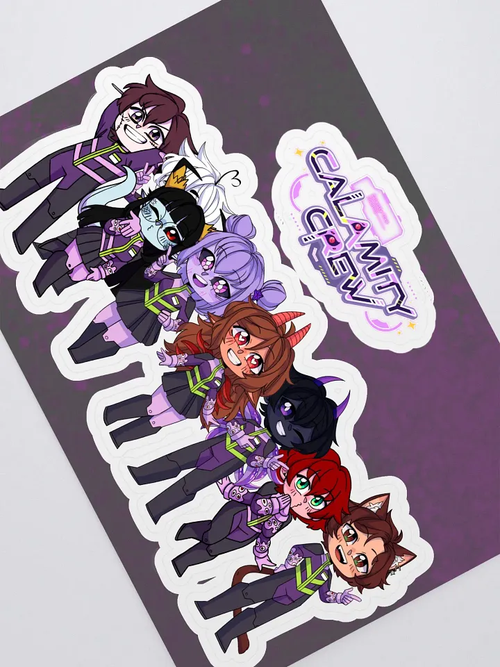 Calamity Crew Group Sticker product image (1)