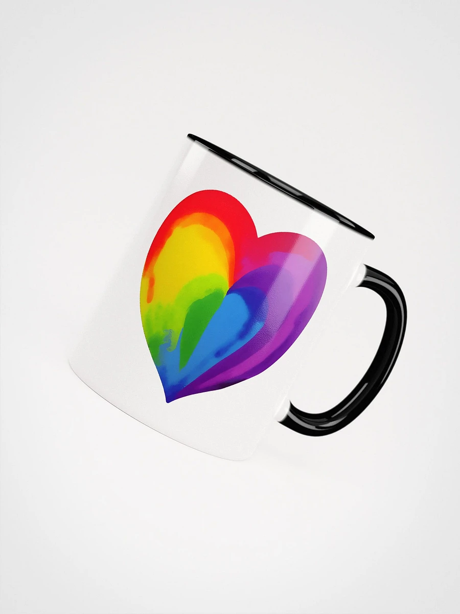 Bleeding Rainbow Heart #1 - Mug product image (4)
