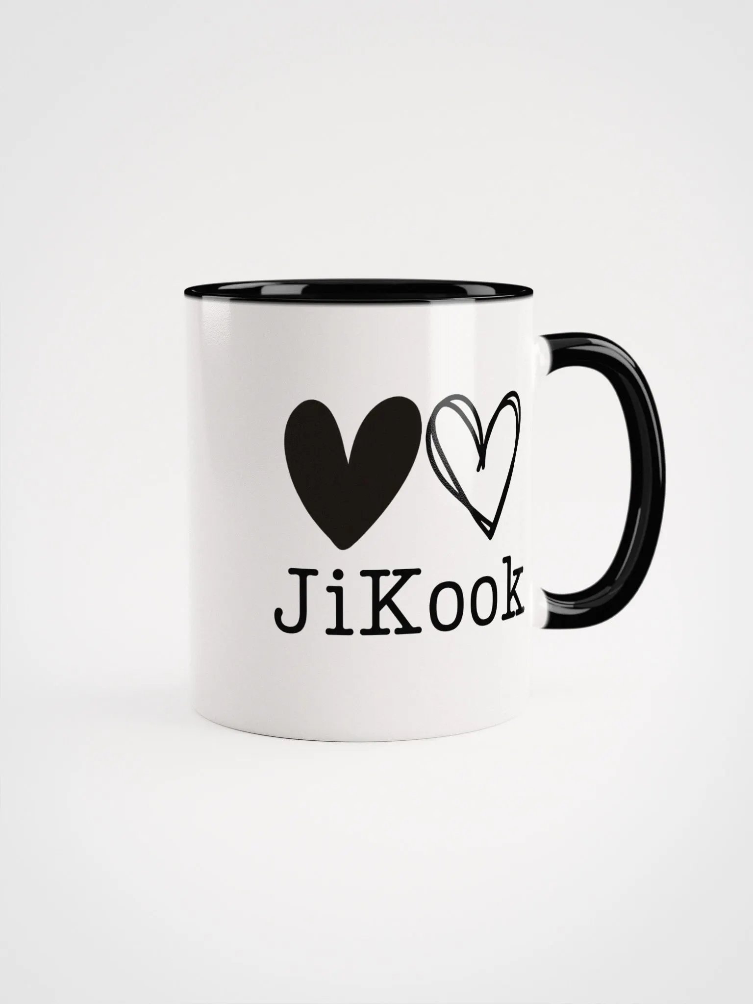 The Black and White Couple mug product image (2)