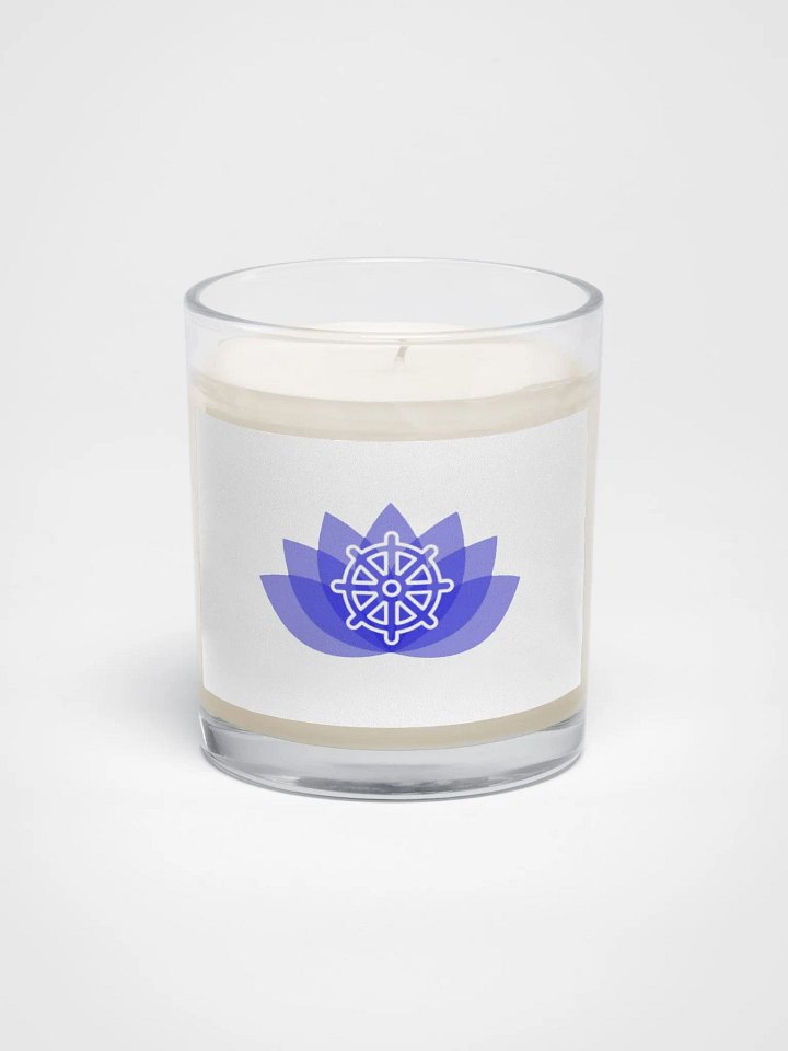 Blue Lotus Meditation Candle product image (1)