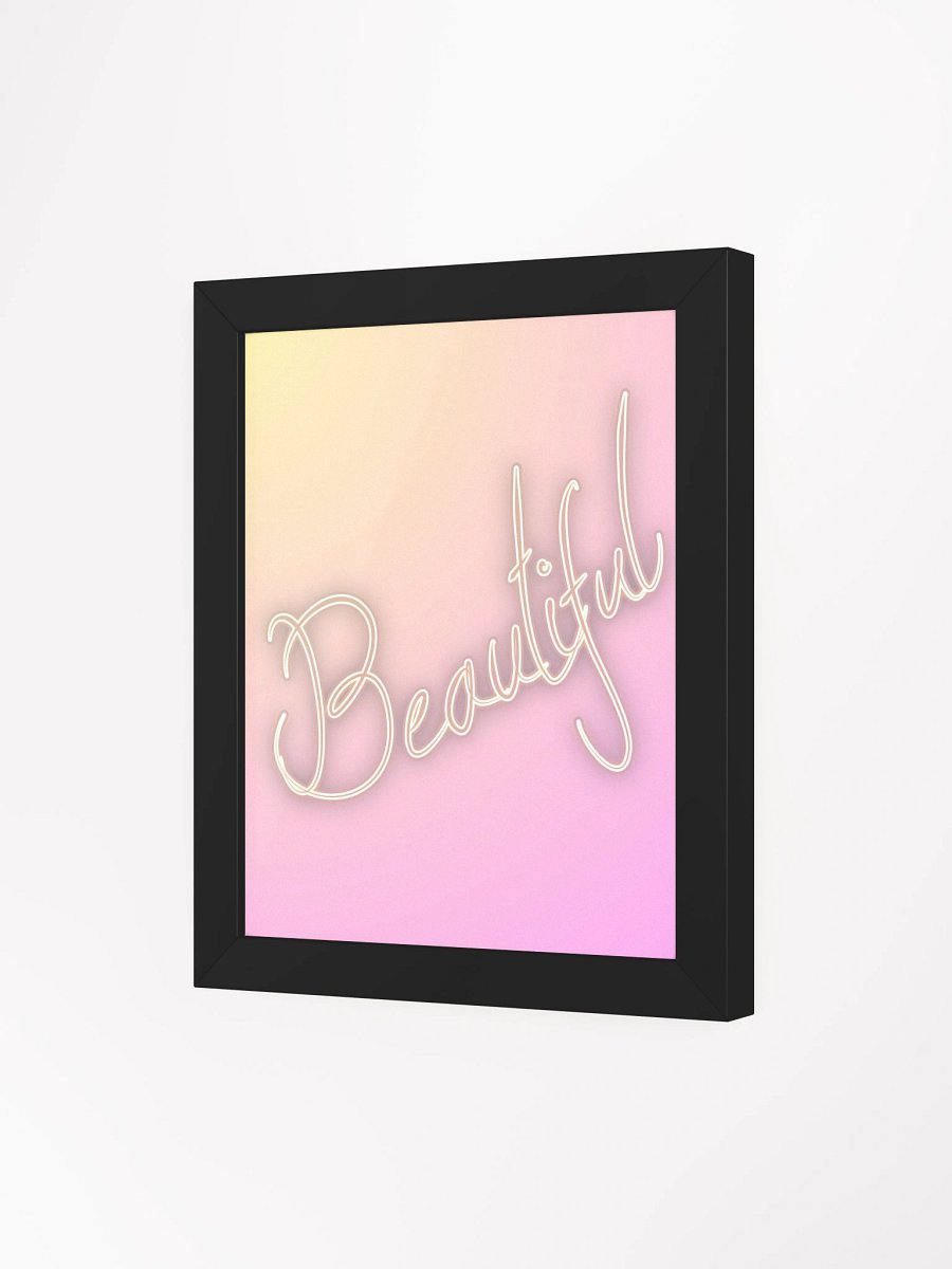 Neon Beautiful Framed Poster product image (35)