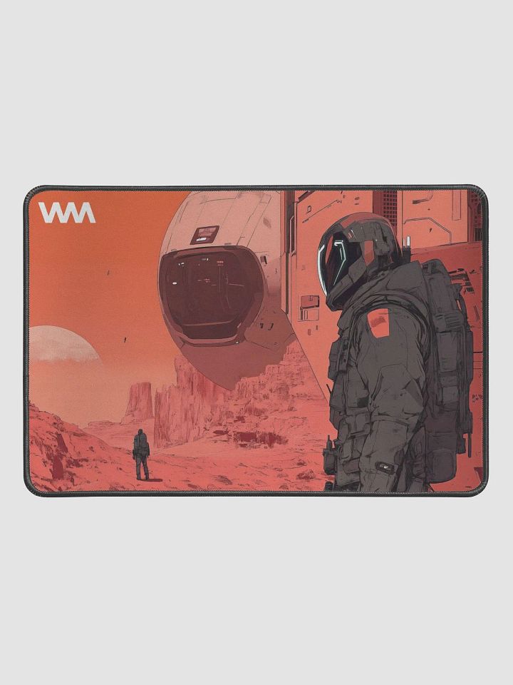 Cosmic Explorer Desk Mat // 12” x 18” product image (1)