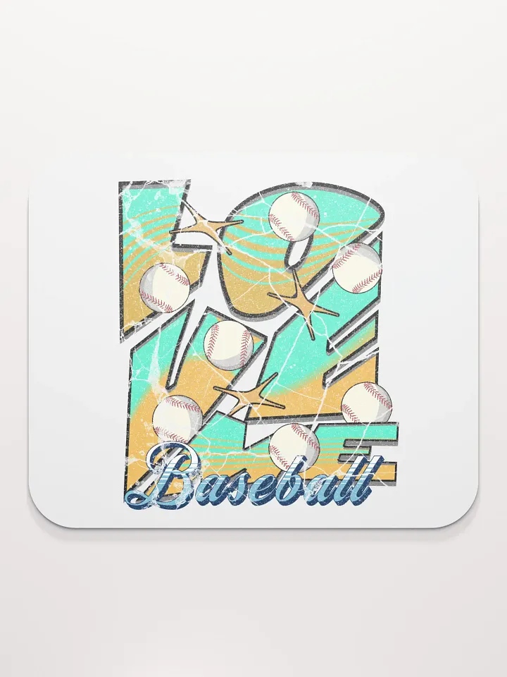 Love Me Baseball Sweet Mouse Pad product image (1)