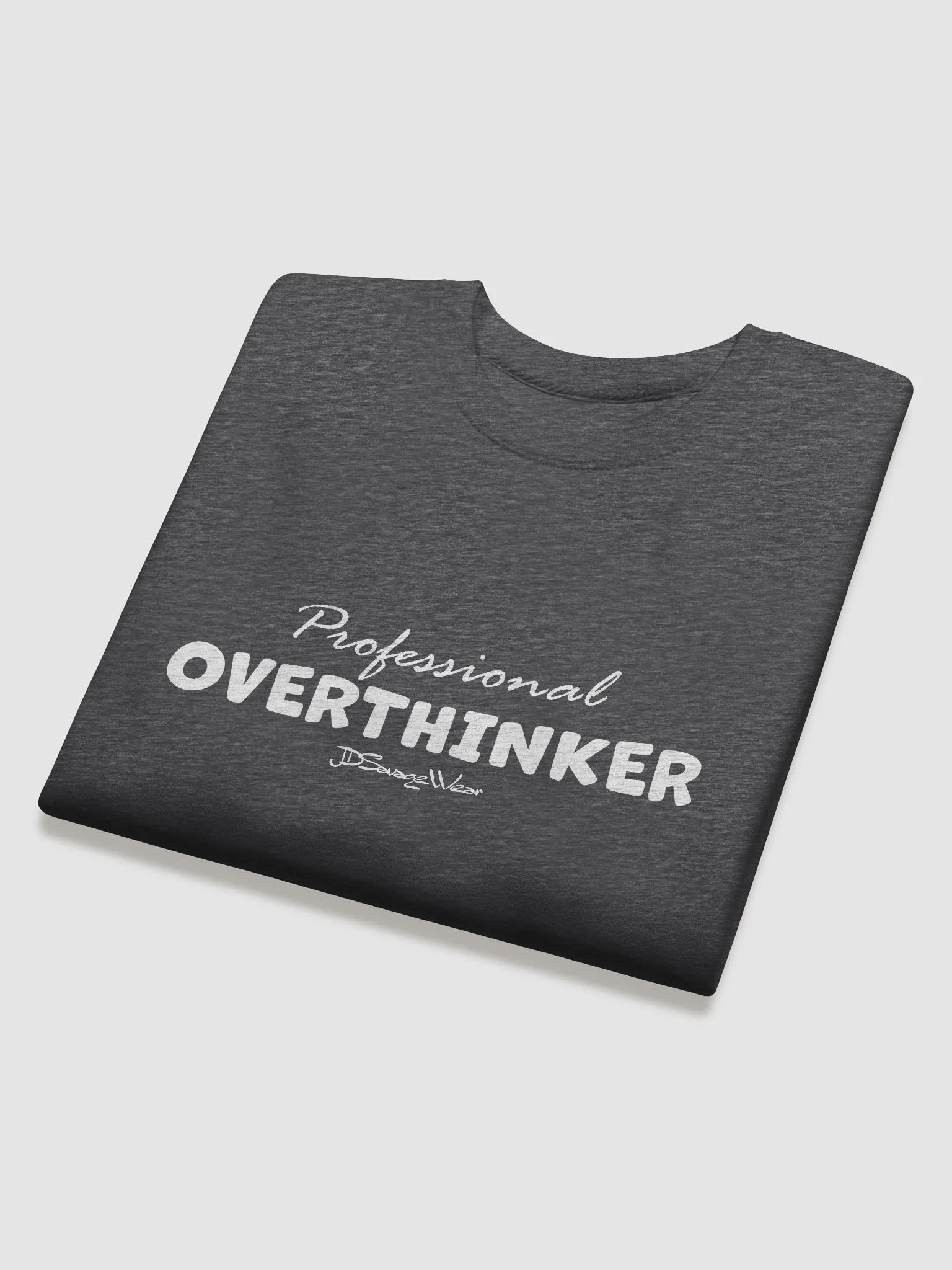 Professional Overthinker Cotton Heritage Premium Sweatshirt product image (3)